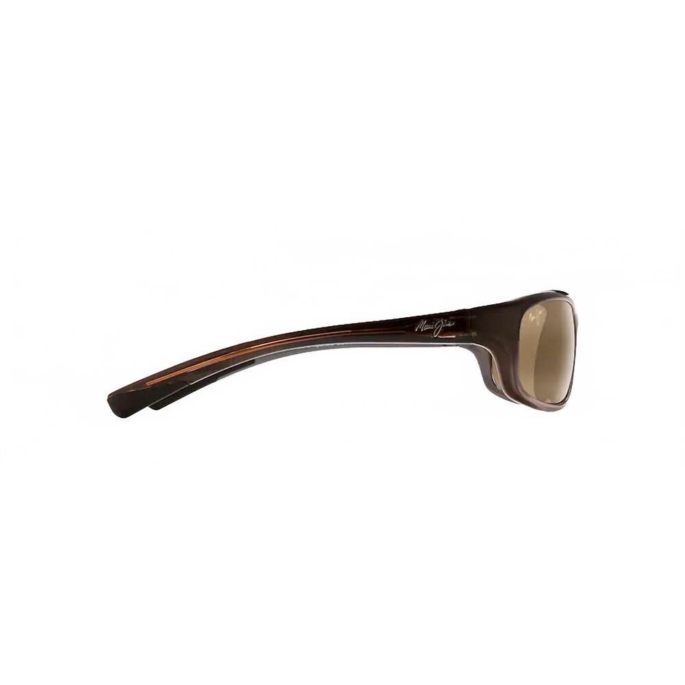 NEW MAUI JIM women's kipahulu wraparound sunglasses in marlin, hcl® bronze - Picture 3 of 3